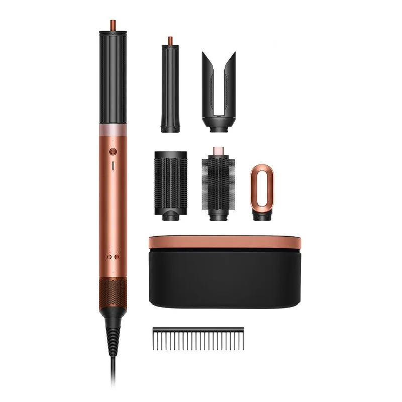 Стайлер Dyson Airwrap Coanda 2x HS09 для прямых волос (Straight+Wavy) Янтарный/Шелковый (Amber silk)photo0