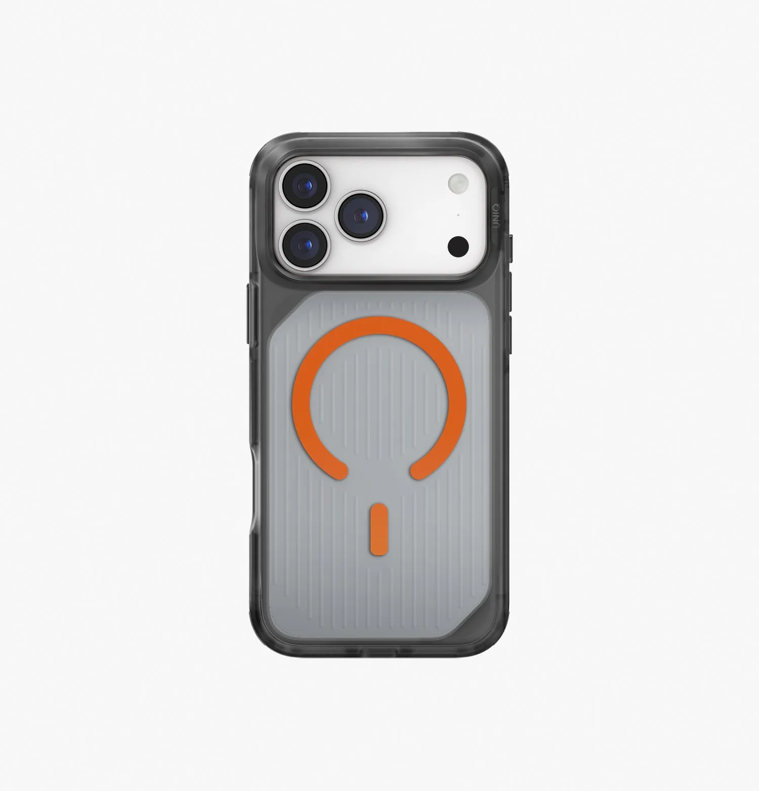 Чехол UNIQ Combat Active для iPhone 17 Pro Max, оранжевый / серый (Frostsmoke Orange)photo2