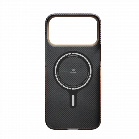 Ультра тонкий чехол Pitaka для iPhone 17 Pro Max, Закатphoto4