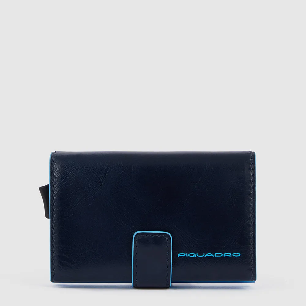 Автоматический кардхолдер с RFID-защитой Piquadro PP5649B2BLR/BLU2, синийphoto1