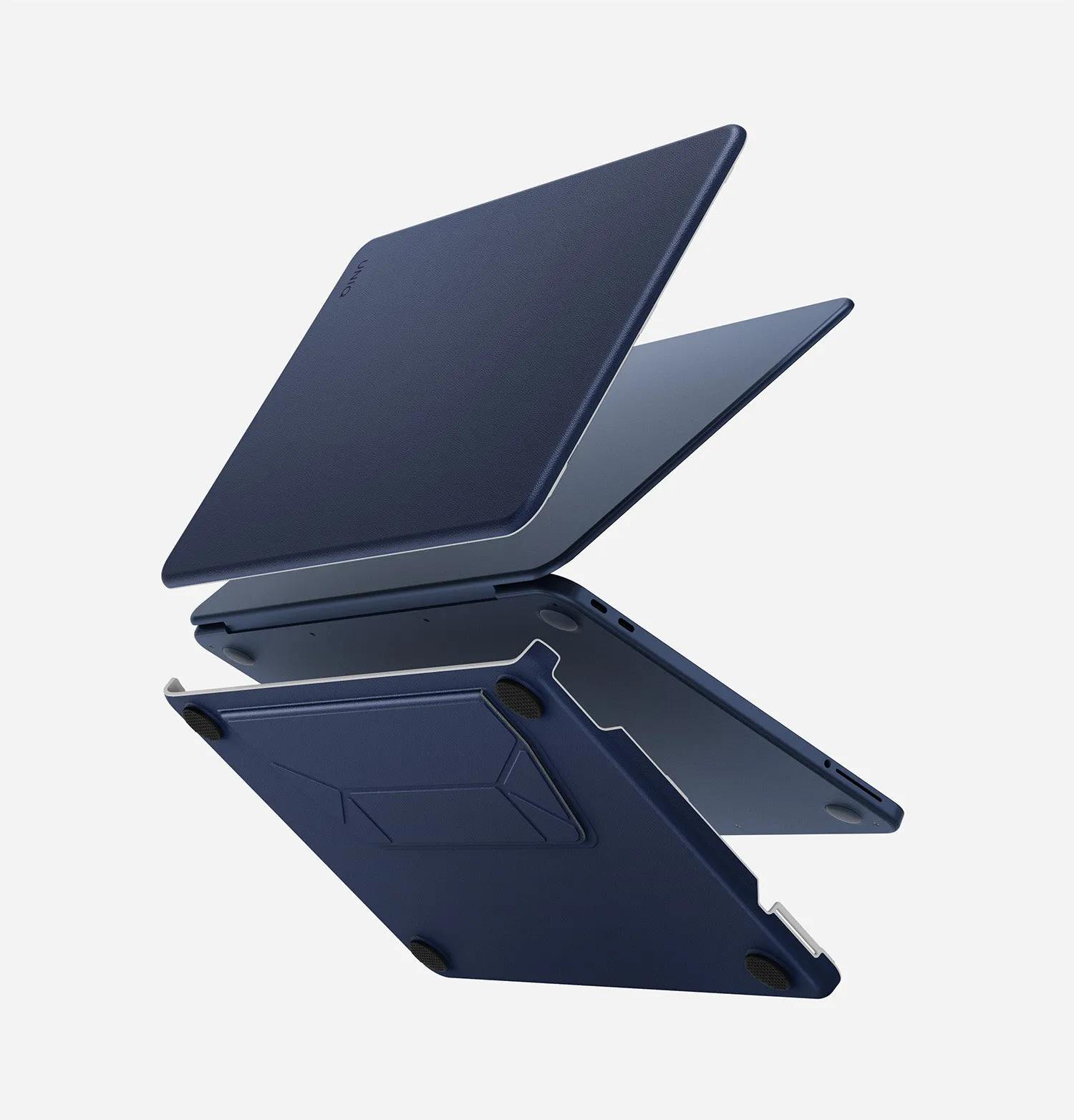 Чехол UNIQ Lyden Versa для MacBook Neo 13" (A18 Pro), синий (Steel Navy)photo1