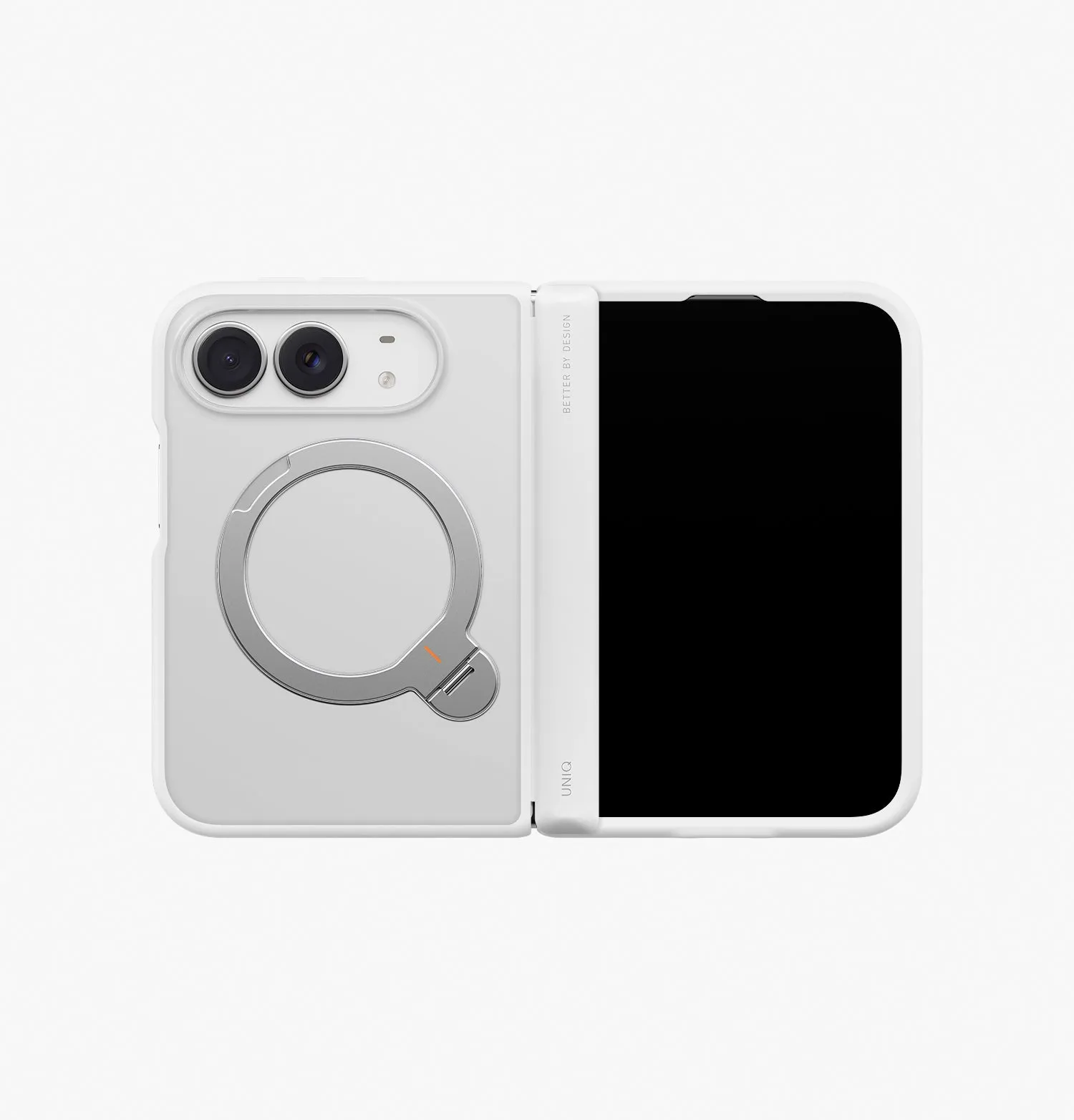 Чехол UNIQ Veren X для iPhone Duo, серый (chalk frost)photo8