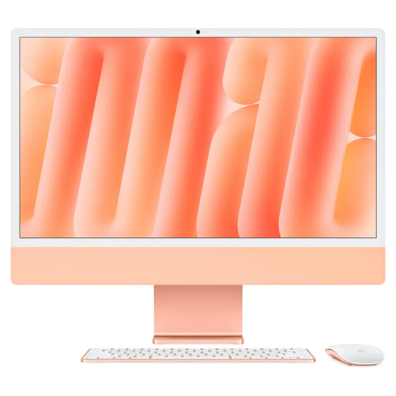 iMac 24" Retina 4,5K (M4 8C CPU, 8C GPU) 16Gb/256Gb Оранжевыйphoto0