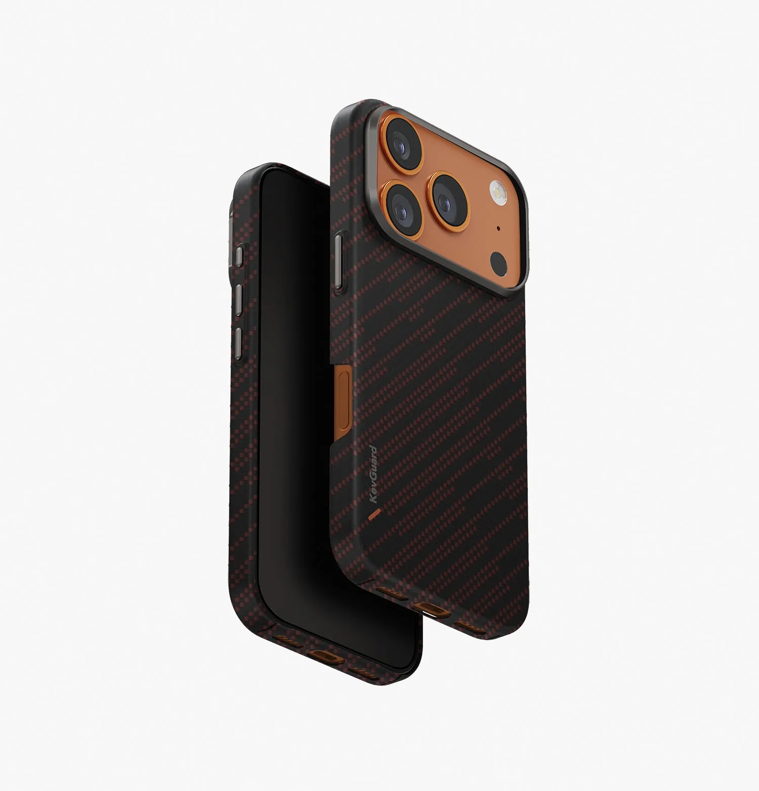 Чехол UNIQ Keva Edge для iPhone 17 Pro, черный (Black)photo1