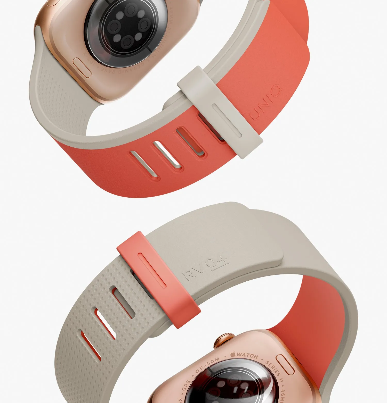 Ремешок UNIQ Revix IV для Apple Watch 42/41/40 мм, розовый (Petalpink Mistyrose)photo25