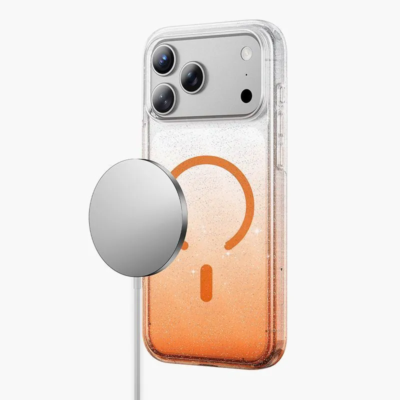 Чехол защитный KEEPHONE LILLIAN для iPhone 17 Pro / iPhone 18 Pro, оранжевыйphoto4