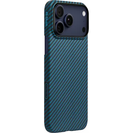 Ультра тонкий чехол Pitaka iPhone 17 Pro, Синийphoto0