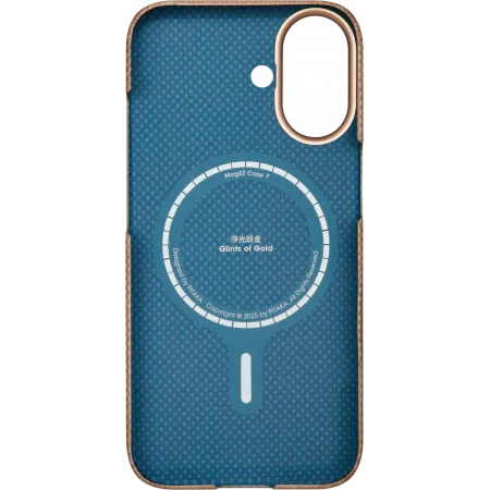 Ультра тонкий чехол Pitaka (PitaTap™) для iPhone 17, Золотойphoto5