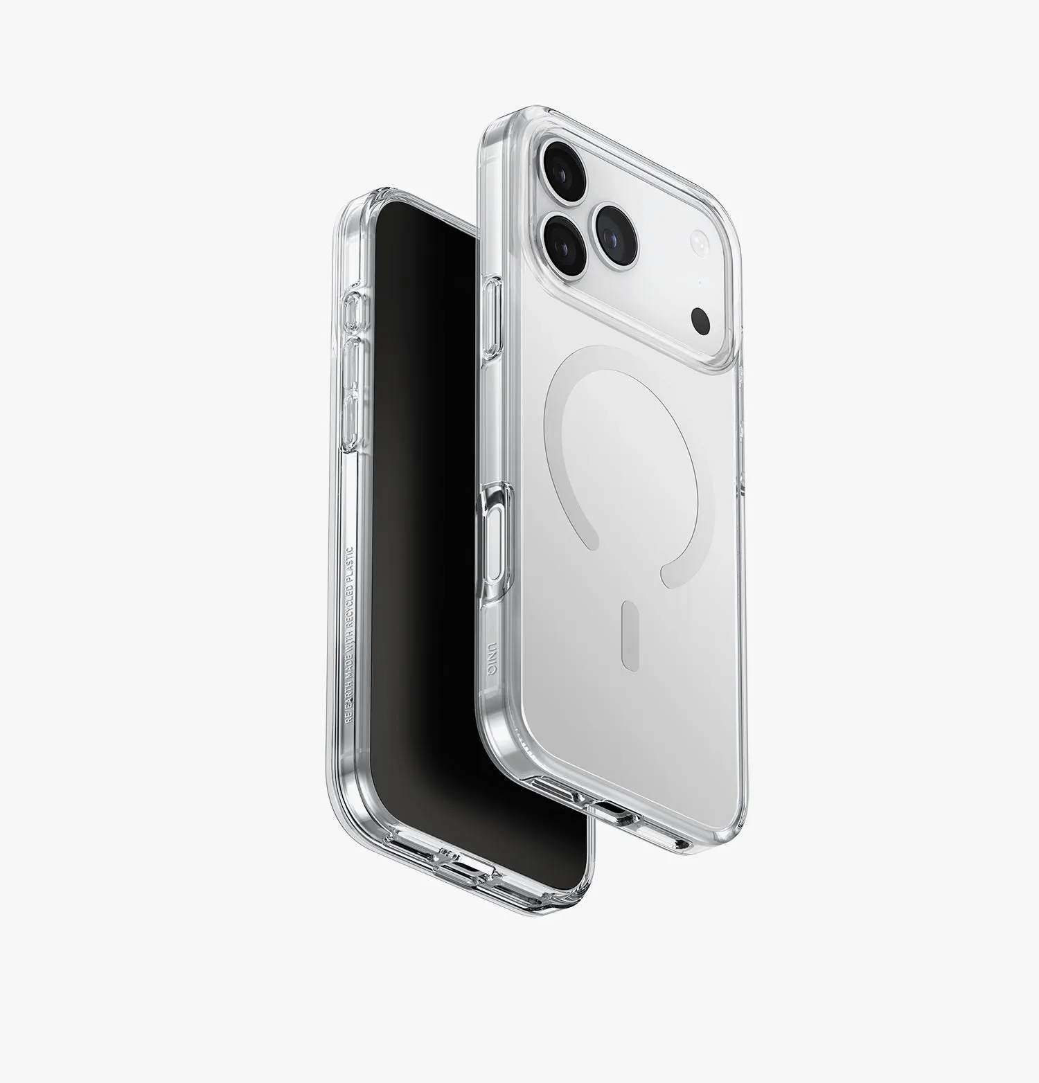 Чехол UNIQ Clario для iPhone 17 Pro Max, белый (White)photo0