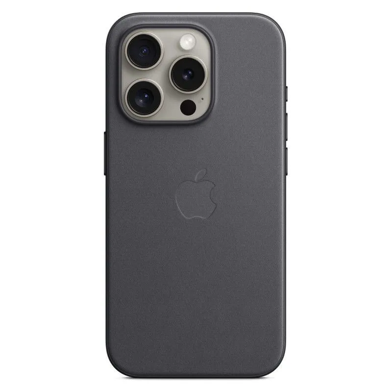 Чехол FineWoven MagSafe для iPhone 15 Pro Черныйphoto0