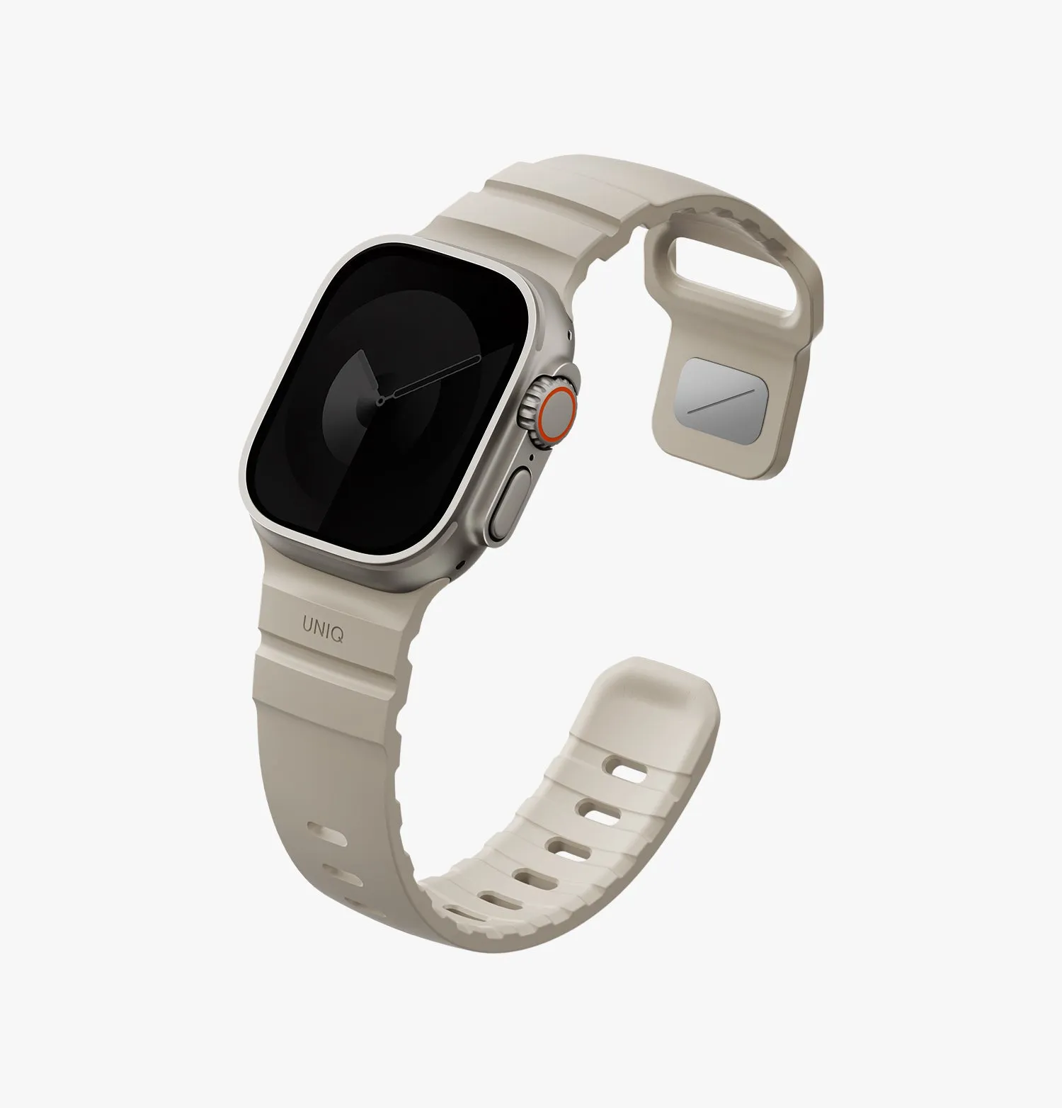 Ремешок UNIQ Alton для Apple Watch 42/41/40 мм, бежевый (Light Sand)photo19