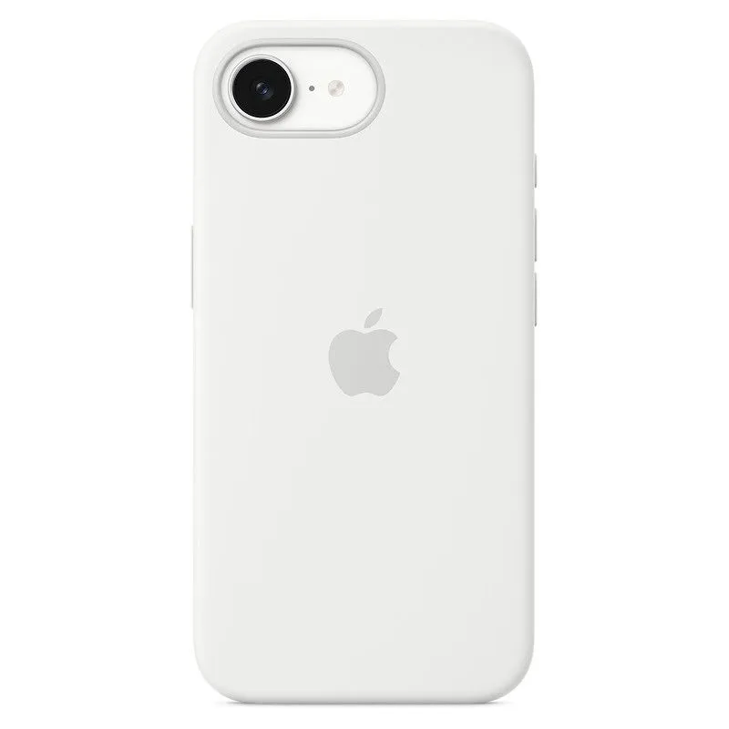 Силиконовый чехол для iPhone 16e/17e Белыйphoto1