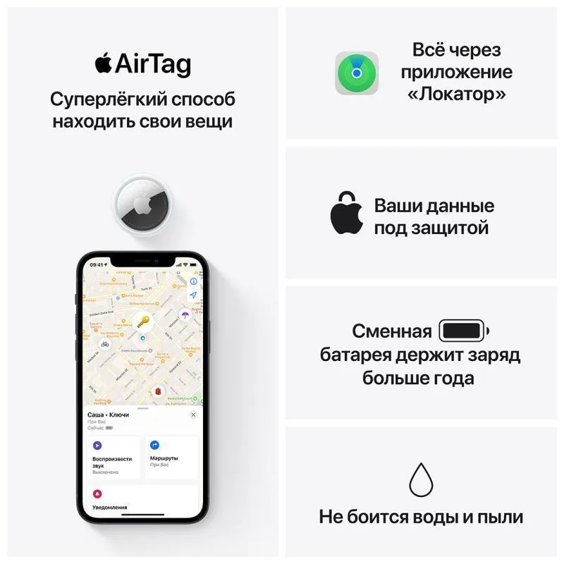 Беспроводная метка Apple AirTagphoto4