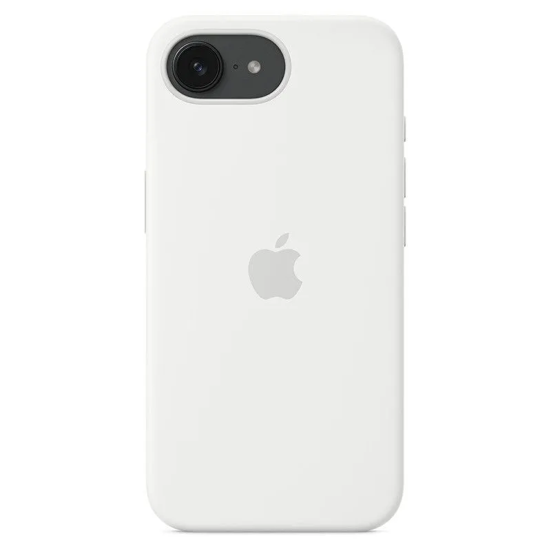 Силиконовый чехол для iPhone 16e/17e Белыйphoto0