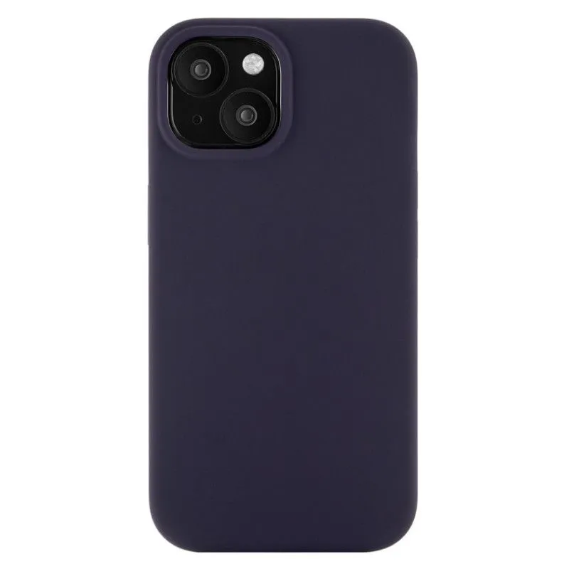 Силиконовый чехол uBear Touch Mag Case для iPhone 15 Plus Темно-Фиолетовыйphoto0