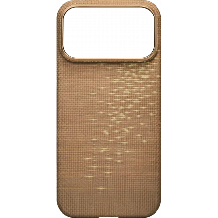 Ультра тонкий чехол Pitaka (PitaTap™) для iPhone 17 Pro Max, Золотойphoto6