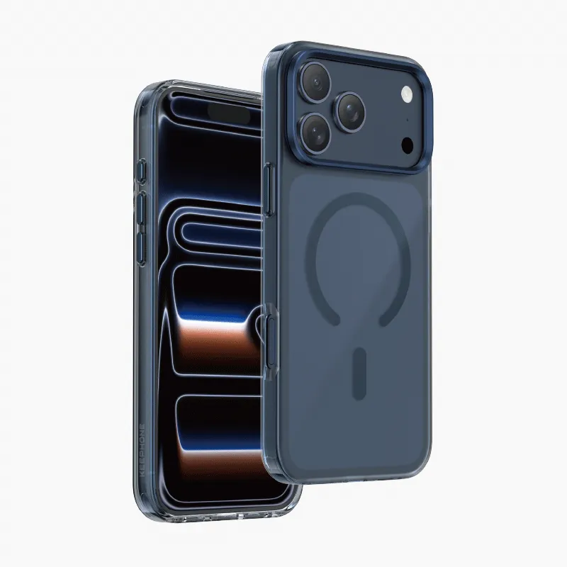 Чехол защитный KEEPHONE DAZZLE PRO для iPhone 17 Pro Max / iPhone 18 Pro Max, серебристыйphoto1