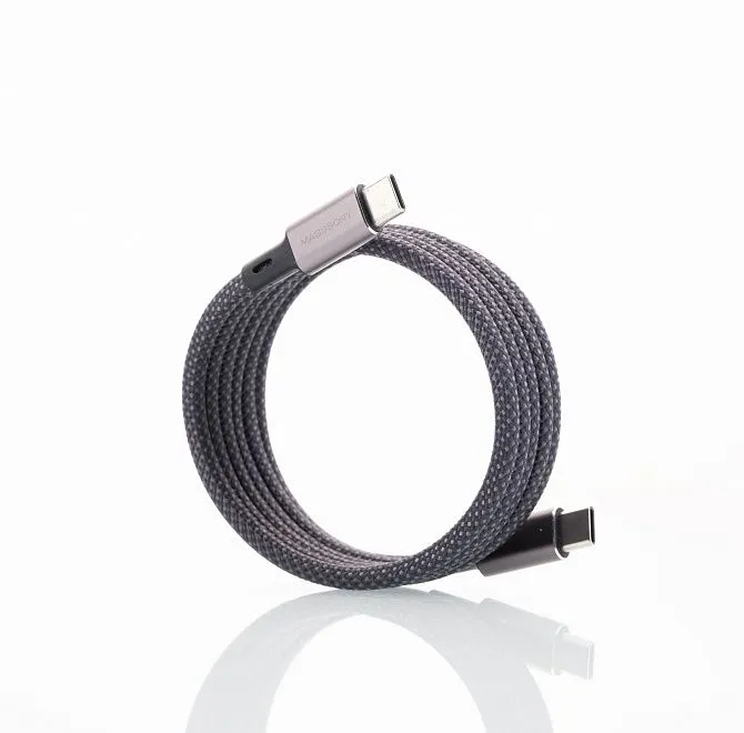 Магнитный кабель Magssory 1.2м 60W Grayphoto5