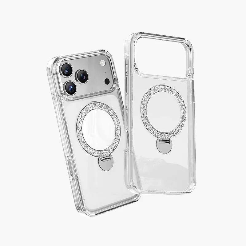 Чехол защитный KEEPHONE SHINERING для iPhone 17 Pro Max / iPhone 18 Pro Max, прозрачныйphoto3