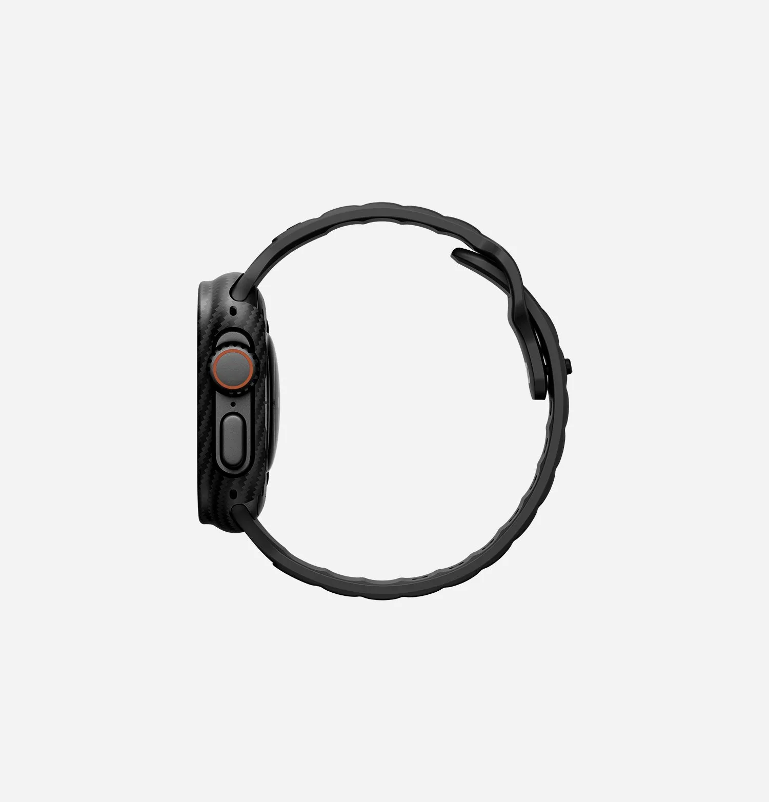 Чехол UNIQ Keva Verge для Apple Watch 49 мм, черный (Carbon Black)photo2