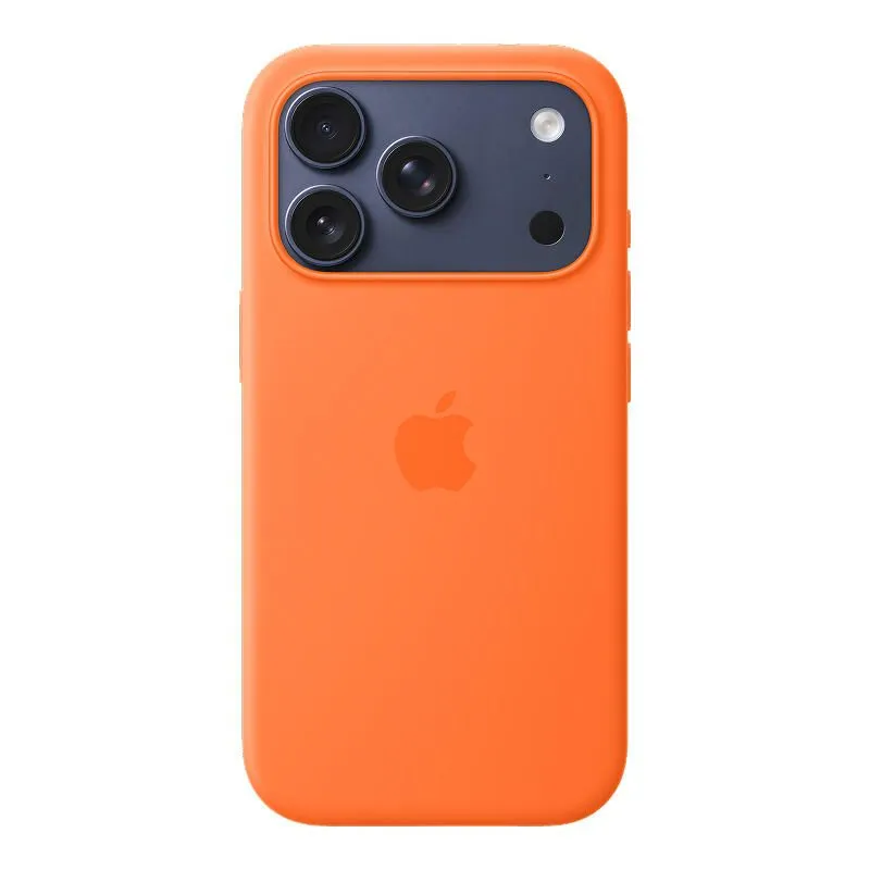 Силиконовый чехол для iPhone 17 Pro (Orange) Оранжевыйphoto0