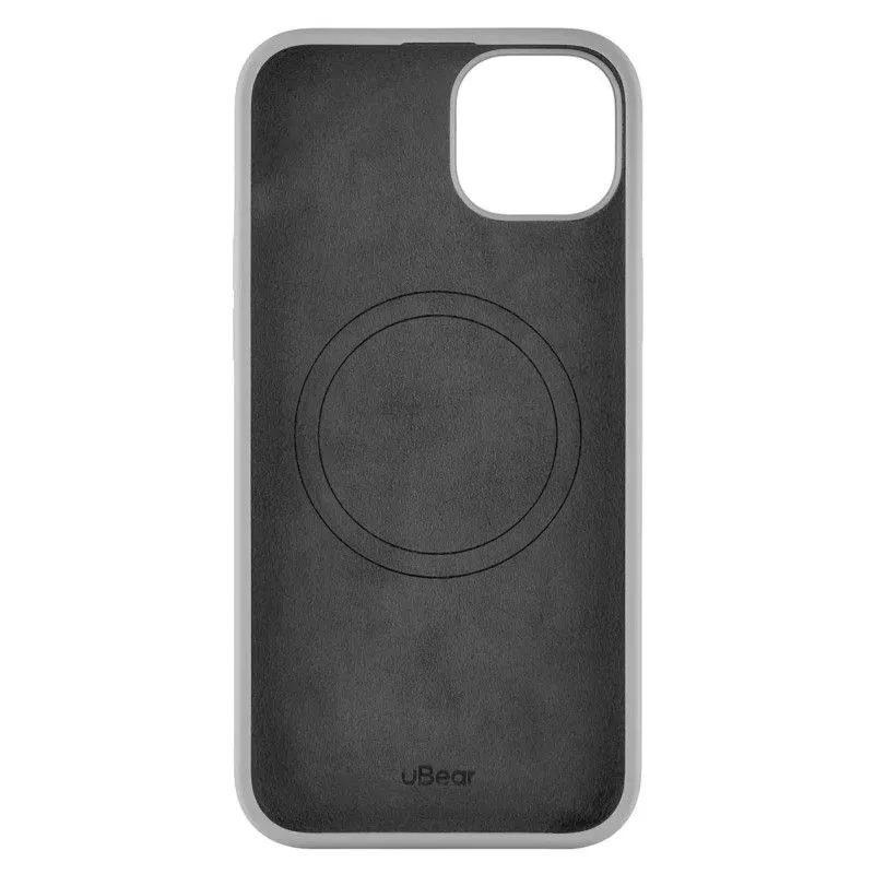 Силиконовый чехол uBear Touch Mag Case для iPhone 15 Plus Серыйphoto3
