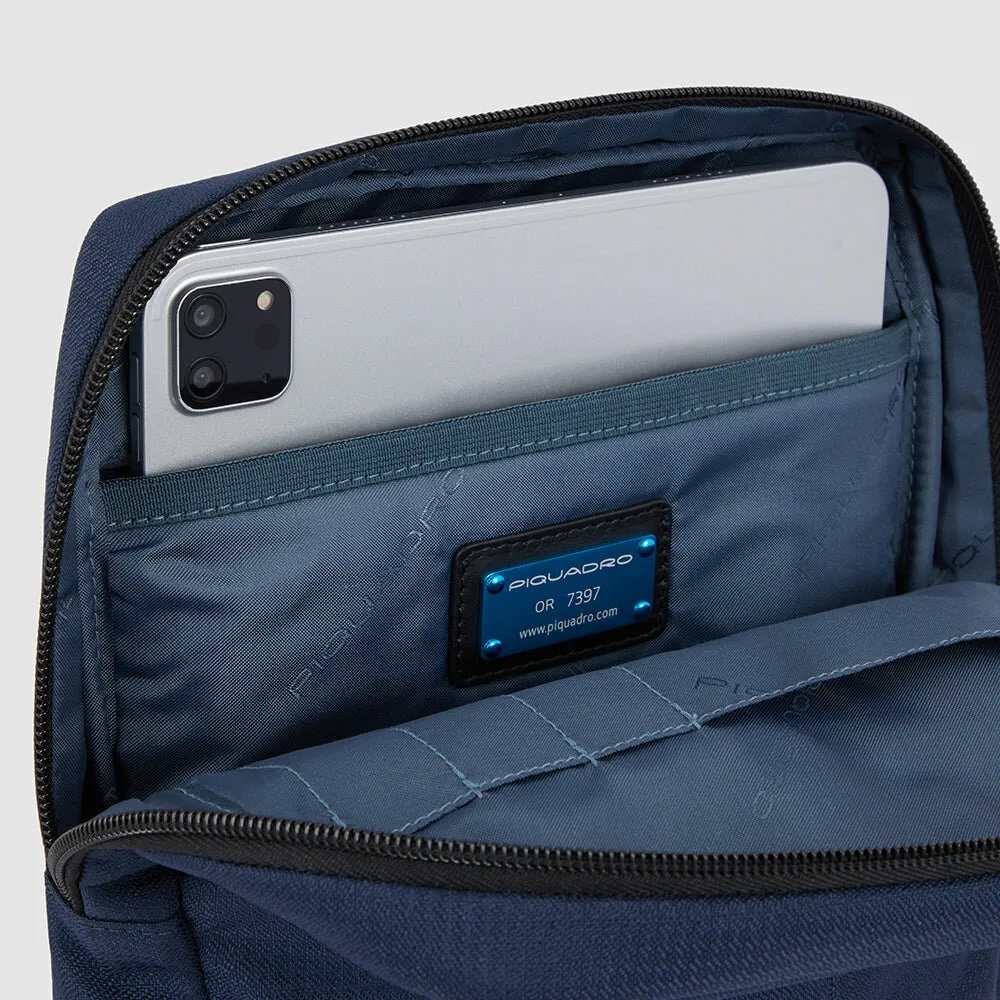 Мужская сумка через плечо для iPad 11" Piquadro CA1816W129/BLU, синийphoto6
