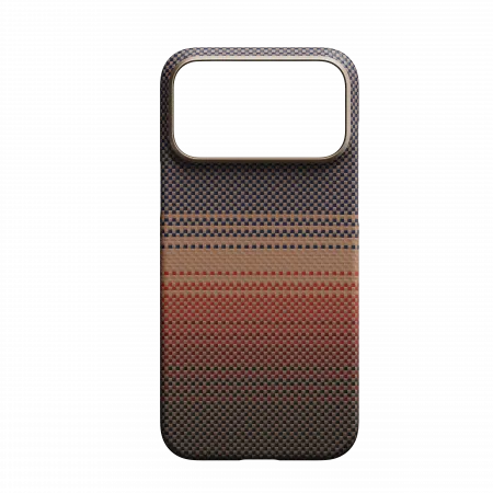 Ультра тонкий чехол Pitaka для iPhone 17 Pro, Закатphoto5
