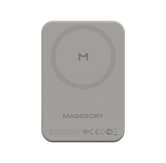 Беспроводной внешний аккумулятор Magssory Pride 5000 мАч, с поддержкой Qi2photo1