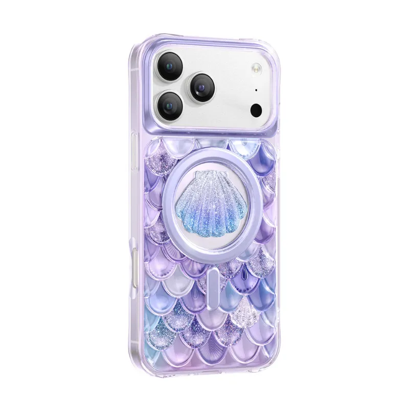 Чехол защитный KEEPHONE ICELAND для iPhone 17 Pro Max / iPhone 18 Pro Max, фиолетовыйphoto0