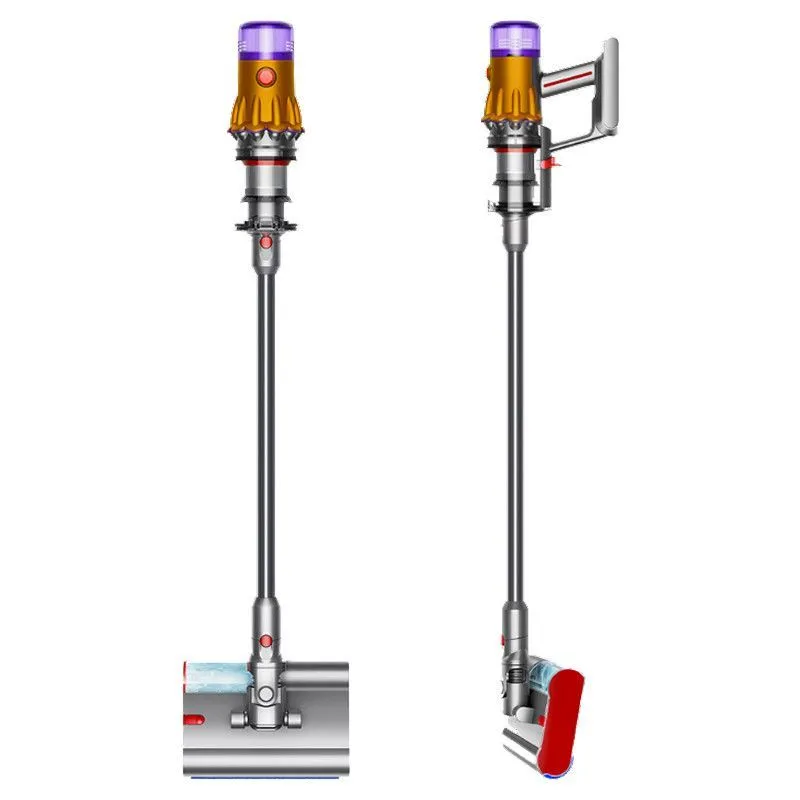 Беспроводной пылесос Dyson V12s Detect Slim Submarine Желтый/Никельphoto1