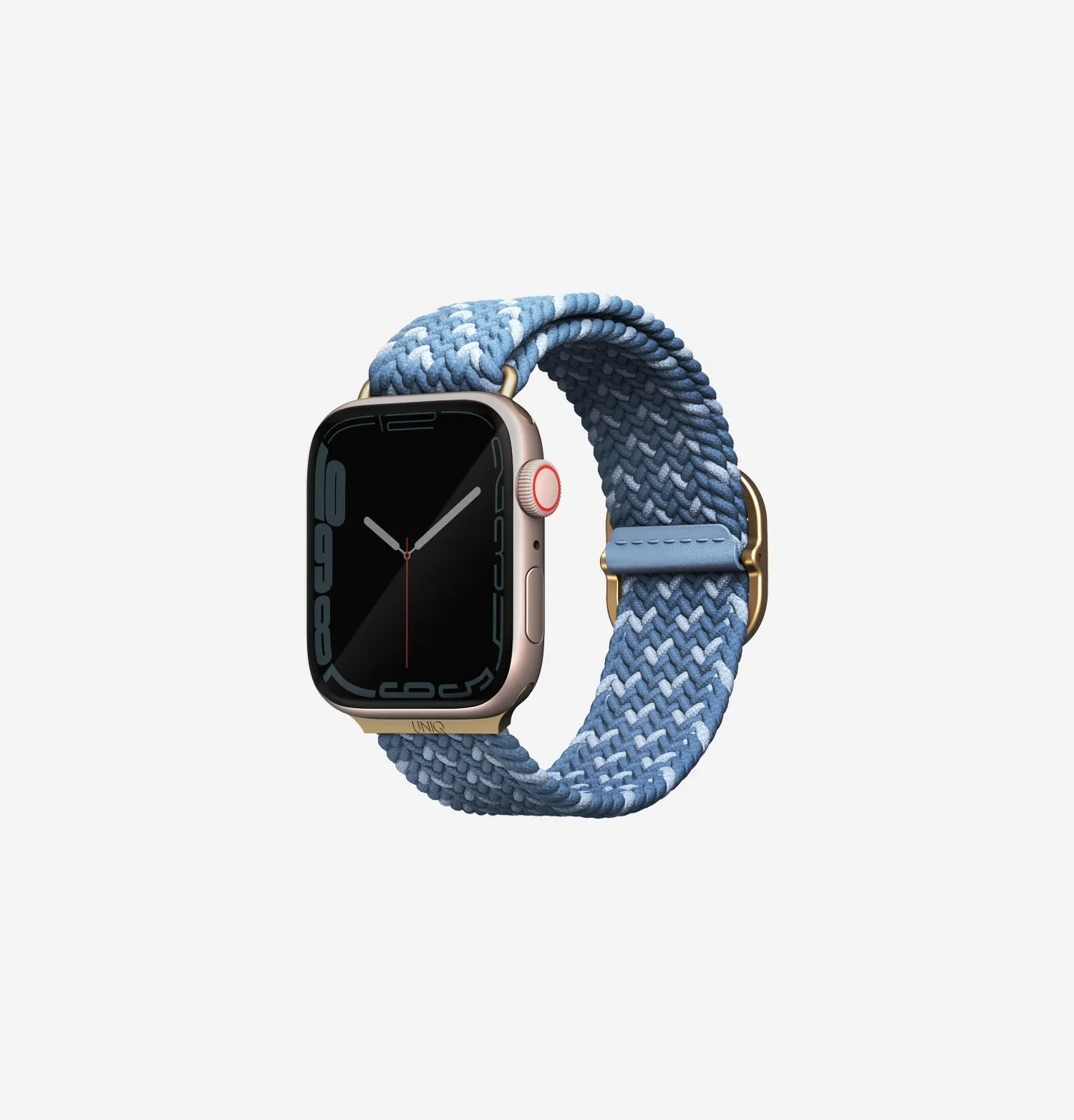 Ремешок UNIQ Aspen DE для Apple Watch 42/41/40 мм, синий (Cerulean Blue)photo0
