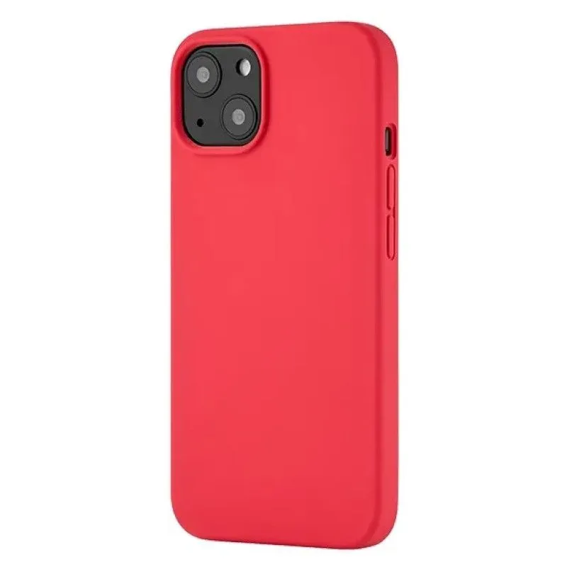 Защитный силиконовый чехол uBear Touch Case для iPhone 13 Красныйphoto1