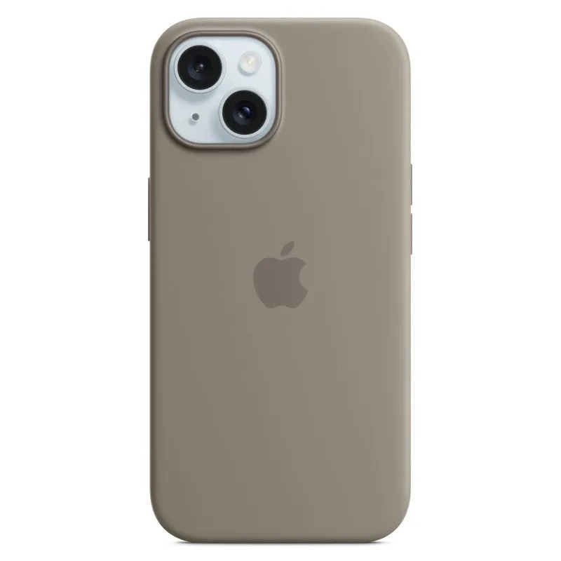Силиконовый чехол MagSafe для iPhone 15 Глиняныйphoto0