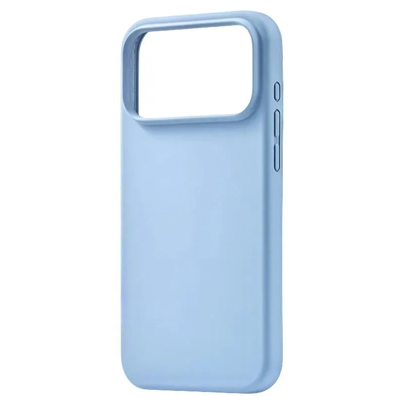 Силиконовый чехол uBear Touch Mag Case для iPhone 18 Pro Max/17 Pro Max Голубойphoto3