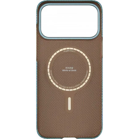 Ультра тонкий чехол Pitaka (PitaTap™) для iPhone 17 Pro Max, Голубойphoto2