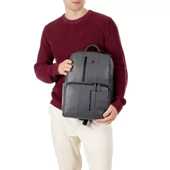 Кожаный рюкзак Piquadro Urban CA3214UB00/GR, серыйphoto7