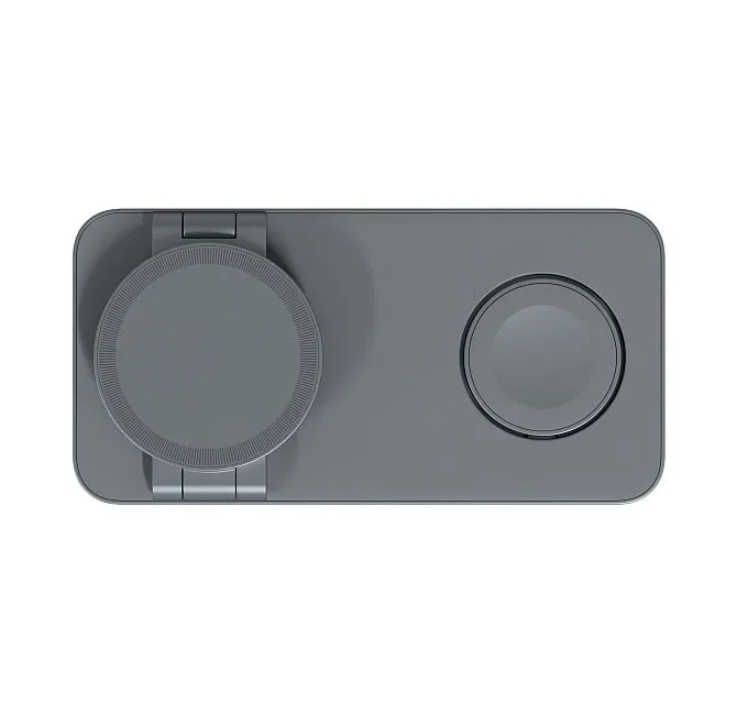 Зарядная станция 3 в 1 Magssory Yoga для Apple Qi2 Midnightphoto8