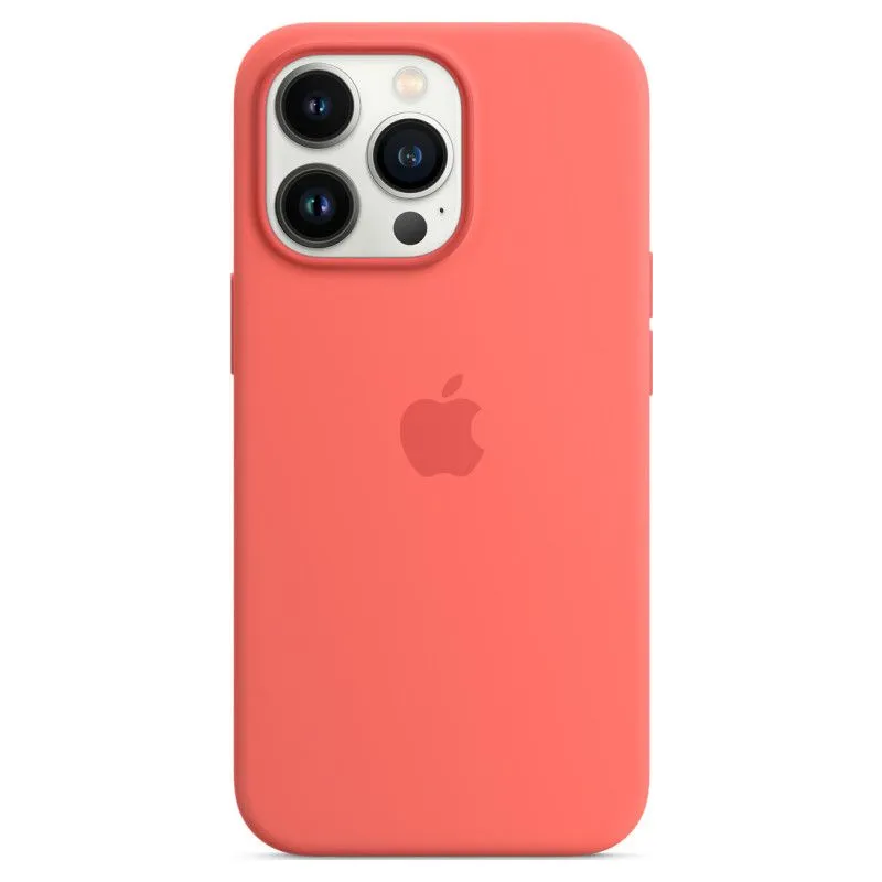 Силиконовый чехол MagSafe для iPhone 13 Pro Розовый помелоphoto0