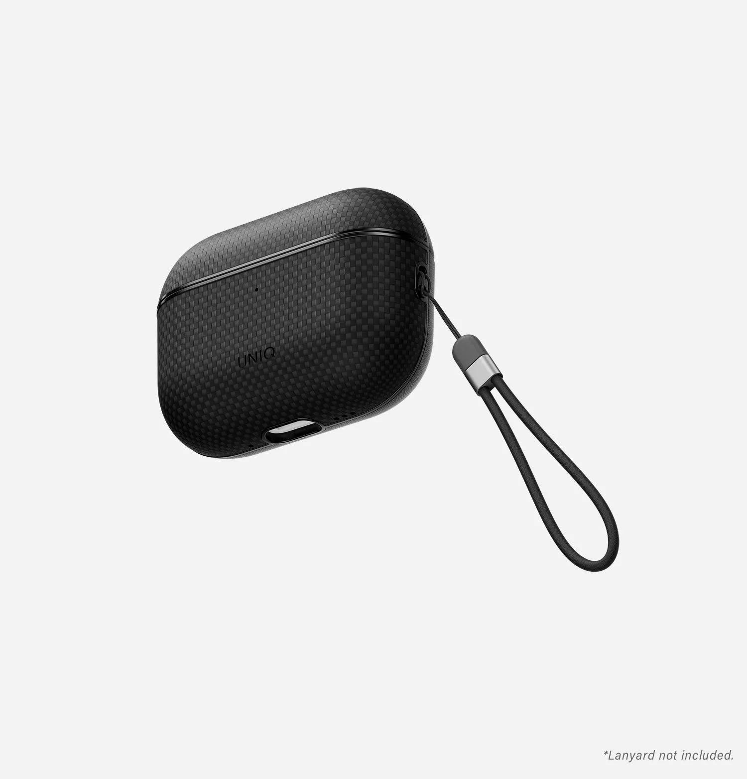 Чехол UNIQ Keva Prime для AirPods Pro (3rd Gen), черный (Carbon Black)photo3