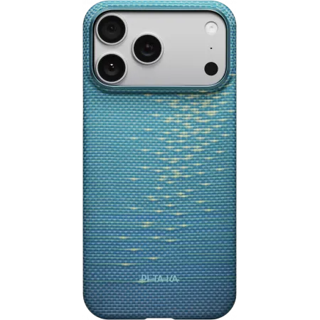 Ультра тонкий чехол Pitaka (PitaTap™) для iPhone 17 Pro Max, Голубойphoto1