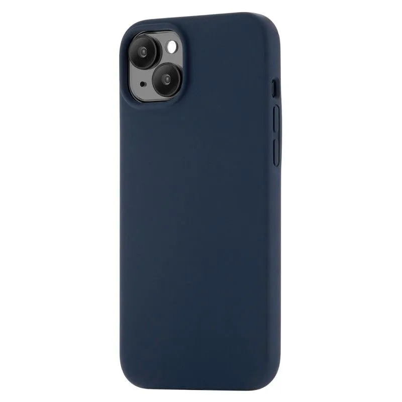 Силиконовый чехол uBear Touch Mag Case для iPhone 15 Plus Темно-Синийphoto1