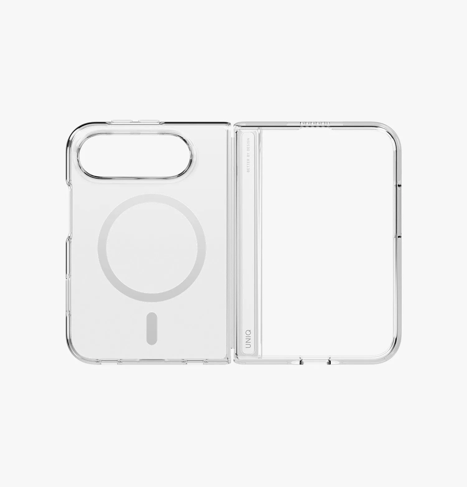 Чехол UNIQ LifePro Xtreme MagClick для iPhone Duo, прозрачный (crystalclear)photo3