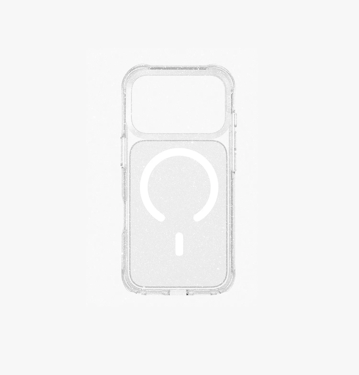 Чехол UNIQ LifePro Xtreme Tinsel для iPhone 17 Pro, прозрачный с блестками (clearglitter)photo2
