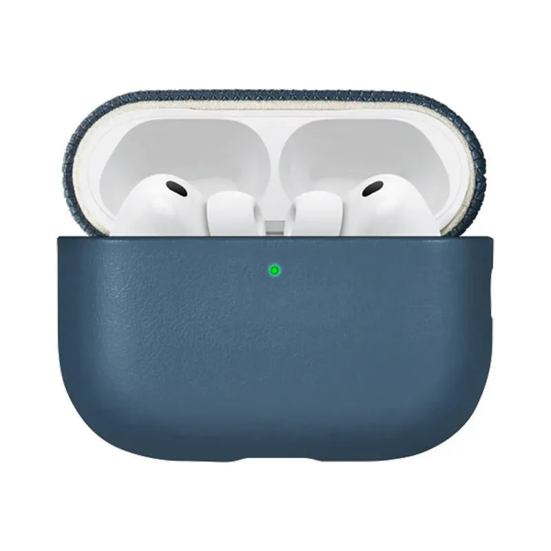 Кожаный чехол Native Union (RE)Classic Case для AirPods Pro 3 Синийphoto0