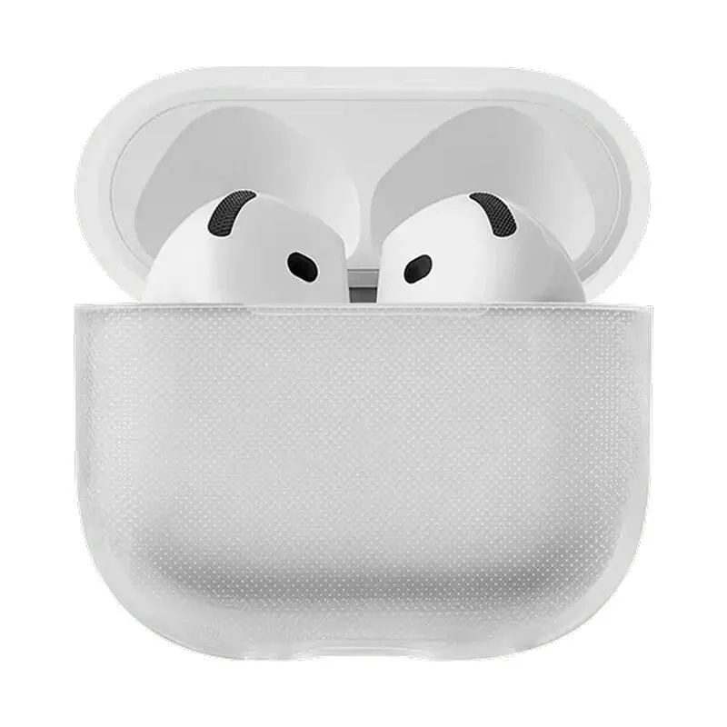 Защитный пластиковый чехол uBear Tone для AirPods 4/5 Прозрачныйphoto2
