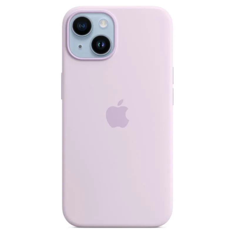 Силиконовый чехол MagSafe для iPhone 14 Сиреньphoto0