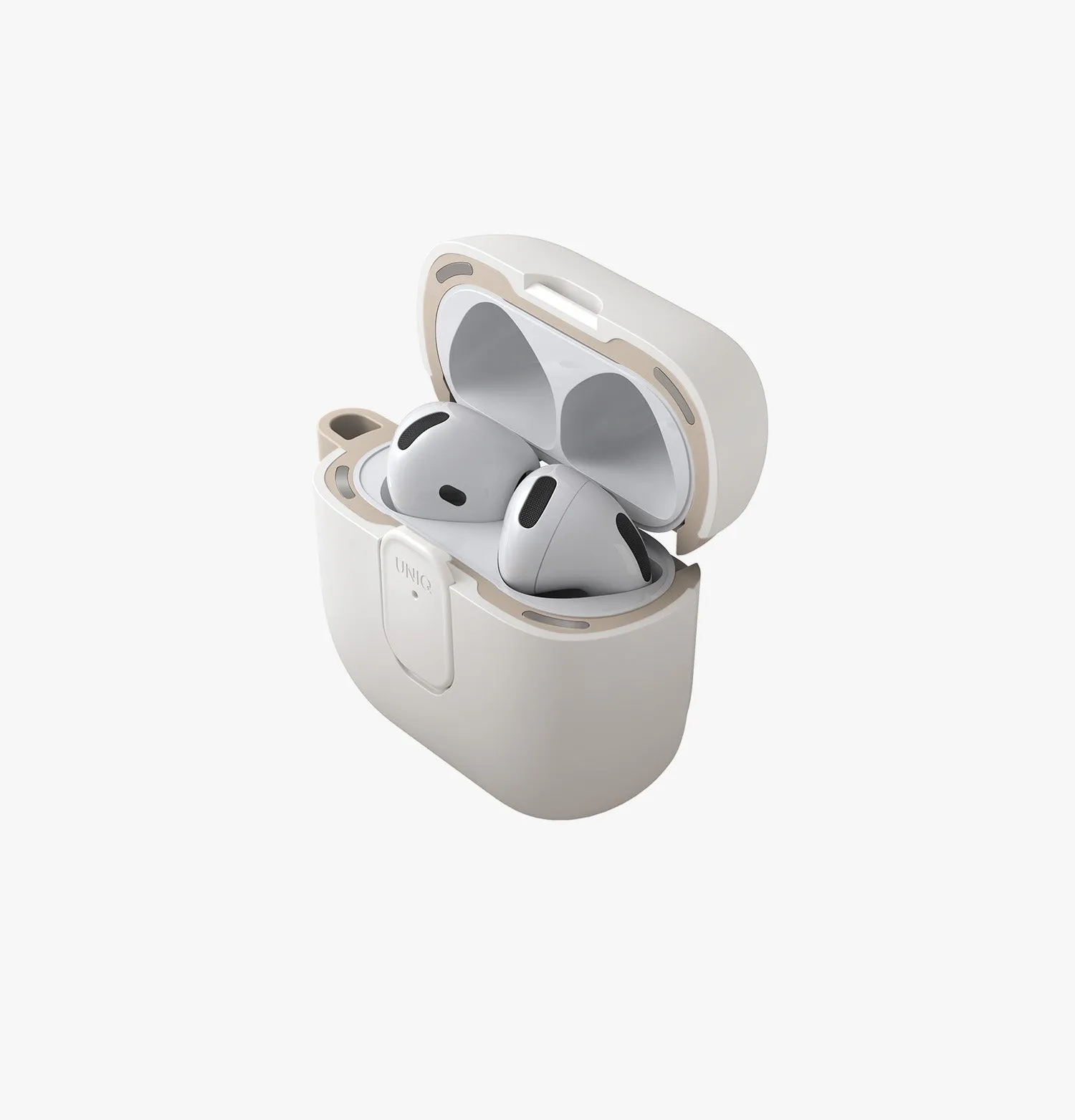 Чехол UNIQ Clyde для AirPods 4 / AirPods 5, черный (charcoal darkgrey)photo2