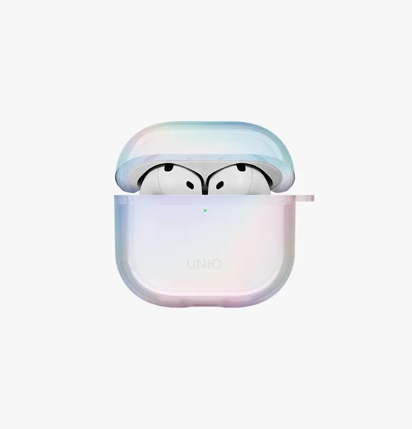 Чехол UNIQ Iridescia для AirPods 4 / AirPods 5, голографический темный (midnight quartz)photo2