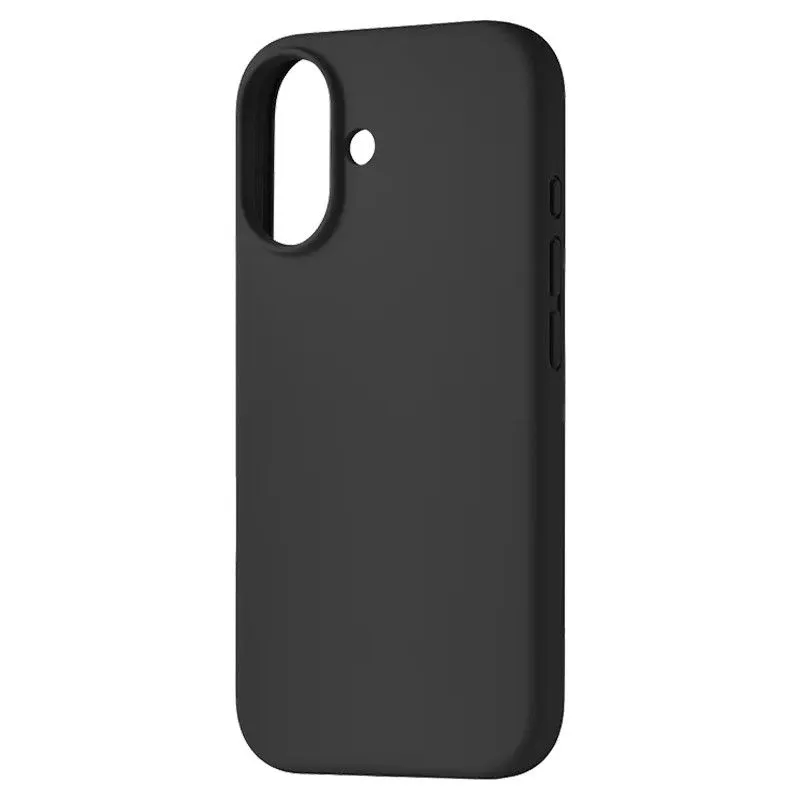 Силиконовый чехол uBear Touch Mag Case для iPhone 17 Черныйphoto1